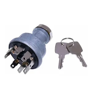 Ignition Switch With Keys RE45963 for John Deere 5105 5200 5205 5210 5220 5300 5310 5400 5410 — 5