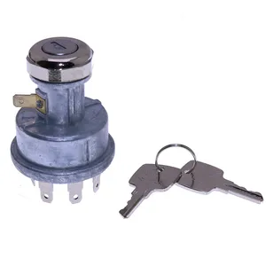 Ignition Switch With Keys RE45963 for John Deere 5105 5200 5205 5210 5220 5300 5310 5400 5410 — 4