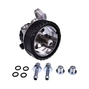 Filter Head RE500160 RE70358 for Hitachi Wheel Loader LX100-5 LX120-5 — 2