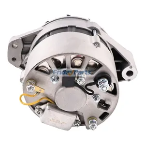 12V Alternator SE501823 RE506196 for John Deere Engine 3029 4045 6068 Skid Steer Loader 260 270 280 — 6