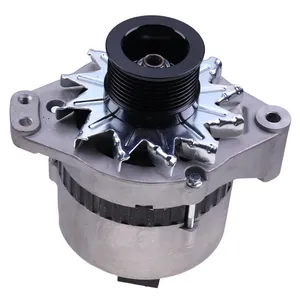 12V Alternator SE501823 for John Deere Skid Steer Loader 270 4045D 77HP Engine 1999-2004