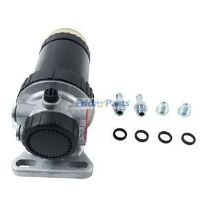 Fuel Filter Water Separator Assembly RE517382 for John Deere Engine 4045 6090 6068 6081 Loader 310L 310SJ 315SJ 325J 410J 410L 710J — 6