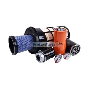 Maintenance Filter Kit AT332909 AT396132 AT314164 AT101565 RE533026 for John Deere Compact Loader 333D — 5