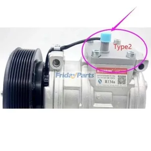 A/C Compressor RE52507 SE503055 for Hitachi Loader LX100-5 LX120-5 LX150-5 LX230-5 — 3