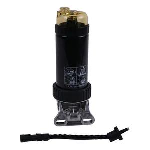 Fuel Filter Water Separator and Housing RE541922 RE529641 for John Deere Engine 3029 4045 6068 Excavator Tractor