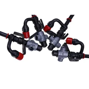 4PCS Pencil Fuel Injector RE507766 RE531436 38416 for John Deere 4045D 4045T 6068D 3215 3220 6715 6020 6120 6220 6320 6420 6520 6620 6120L — 5