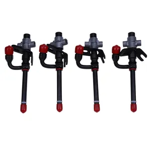 4PCS Pencil Fuel Injector RE507766 RE531436 38416 for John Deere 4045D 4045T 6068D 3215 3220 6715 6020 6120 6220 6320 6420 6520 6620 6120L — 6