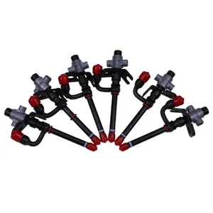 6PCS Pencil Fuel Injector RE531436 RE507766 38416 for John Deere 4045D 4045T 6068D 3215 3220 6715 6020 6120 6220 6320 6420 6520 6620 6120L — 5