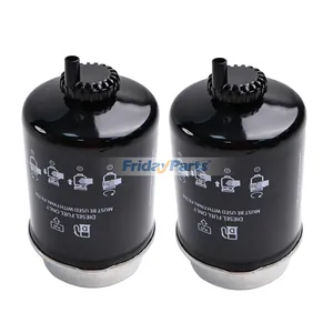2 Pieces Fuel Filter RE533026 for John Deere Engine 3029 4045 Tractor 4120 4320 4520 4720 5085E 5100R 6130 6230 6330 6430 7130 Loader 319D 320D 323D