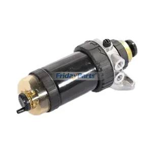 Fuel Filter Assembly RE544394 for John Deere Engine 4045 6068 Loader 210K 310L 320P Tractor 1354 5100E 5115M 6105M 6140D 6170M 6B-1354 6E-140