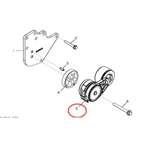 Belt Tensioner RE548027 for John Deere Engine 4045 6068 3029 Tractor 6403 6603 5076EL 5076EN 5078E 5082E 5083EN 5085E — 5