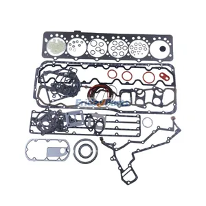 Overhaul Gasket Kit RE57187 for John Deere 6081 8.1L Engine 1185 2254 2258 9510 9550 9610 9650 9780 644G 724J 750C 330LC 370 7610 7810 8200 — 4