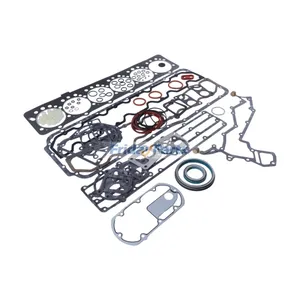 Overhaul Gasket Kit RE57187 for John Deere 6081 8.1L Engine 1185 2254 2258 9510 9550 9610 9650 9780 644G 724J 750C 330LC 370 7610 7810 8200 — 2