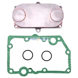 Oil Cooler With Gasket RE59296 for John Deere Engine 3029 4045 6068 Tractor 5425 5620 5625 5720 5725 5082E 5090EN 5215F 5315F 5425H 5515V 5615F 5615V 5725H — 4