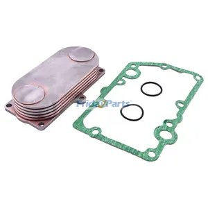 Oil Cooler With Gasket RE59296 for John Deere Engine 3029 4045 6068 Tractor 5425 5620 5625 5720 5725 5082E 5090EN 5215F 5315F 5425H 5515V 5615F 5615V 5725H