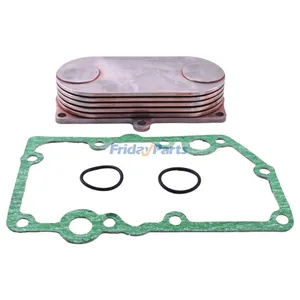 Oil Cooler With Gasket RE59296 for John Deere Engine 3029 4045 6068 Tractor 5425 5620 5625 5720 5725 5082E 5090EN 5215F 5315F 5425H 5515V 5615F 5615V 5725H — 3