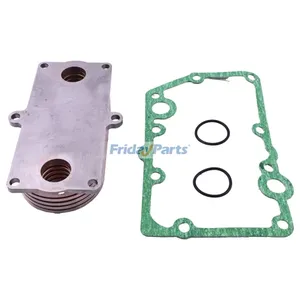 Oil Cooler With Gasket RE59296 for John Deere Engine 3029 4045 6068 Tractor 5425 5620 5625 5720 5725 5082E 5090EN 5215F 5315F 5425H 5515V 5615F 5615V 5725H — 2