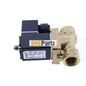 Replacement Ingersoll Rand Compressor Element Gas/Oil Solenoid Valve 54654652 for 60HZ UP6 15 UP6 25 UP6 30 SSR-XFE/EPE/HPE 50 HP SSR-XF/EP/HP SSR UP6 15 UP6 20 UP6 25 UP6 30 — 2