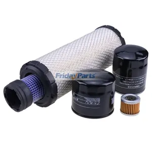 Filter Kit for John Deere Compact Excavator 35D 50D With Yanmar 3TNV88-BNHB Engine — 2