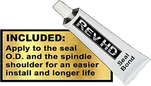 RM-S01 Rev Max Steer Seal (Fits: 383-0236, 380001A, 35058) — 4