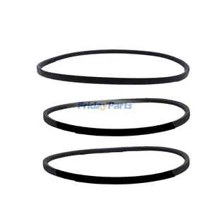 Rotary Belt Set Precision Power Transmission for Ariens Snowblower Nylon Rubber Fiber Replaces OEM 07200431 07200111