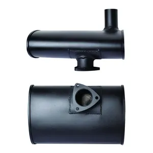 Oval Exhaust Muffler for Massey Ferguson 3000 Series and 6100 Series Tractors