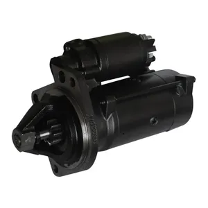 Universal Replacement Starter Motor - 12V 2.7KW with 9-Tooth Pinion for Multiple Tractor Brands