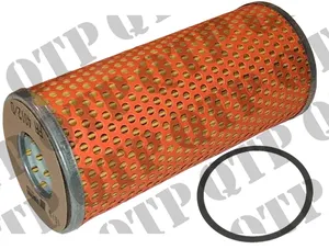 Oil Filter Element for Massey Ferguson Tractors with Perkins A4 Engines - 155mm Paper Media