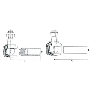 Track Rod Left/Right Mf 3426336M1 — 2