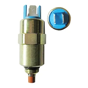 12V Diesel Stop Solenoid CAV Type 2-Spade for Landini, Massey Ferguson & Case IHC Tractors