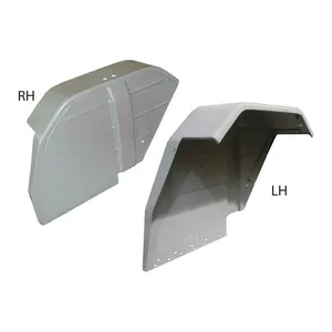 Heavy-Duty Cab Mudguard Pair for Ford 1000 Series 4000, 5000, and 7000 Tractors