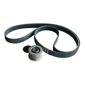 Fan Belt & Pulley Kit for John Deere 5020-7030 Series with Mechanical Tensioner
