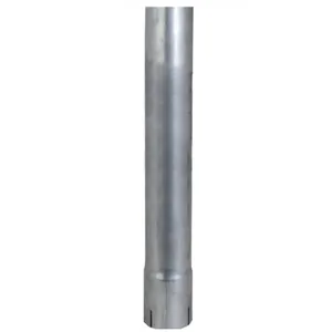 4" x 120" Straight Cut Aluminized Exhaust Tubing ID End S4-120EXA — 2