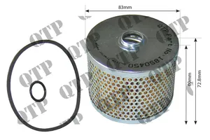 Cartridge Fuel Filter for Massey Ferguson 35 4-Cylinder Diesel Tractors