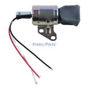 FridayParts Fuel Shutoff Solenoid SA-4899-12 For Kubota Engine D722 Z482 D902 — 3
