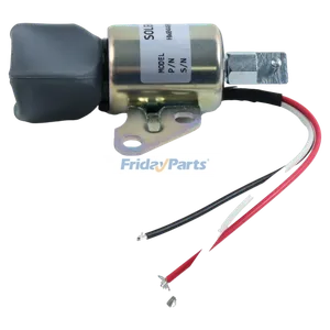 FridayParts Fuel Shutoff Solenoid SA-4899-12 For Kubota Engine D722 Z482 D902 — 4