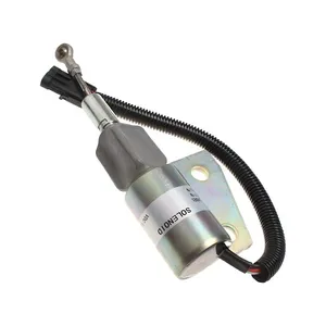 Stop Solenoid SA-4941-24 3991168 3964628 For Cummins 4BT Engine Hyundai R130 Excavator