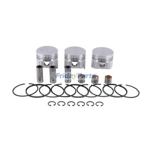 Piston & Piston Ring Set SBA115017140 SBA115107201 for Perkins Engine 103-10 New Holland Tractor 1220 1310 T1010 TC18 TC21 Boomer1020 — 6