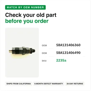 Ford New Holland Fuel Injector SBA131406360 — 4