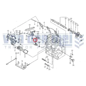 Stop Solenoid Shibaura D, S, ST, SX, Ford — 4