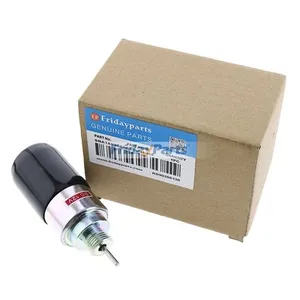 12V Fuel Shut Off Solenoid SBA185206083 for Shibaura Engine ISM N844 New Holland Tractor TC18 TC21 TC23 TC24D TC25 TC29 TC30 TC33 TC34 TC35 TC40 TC45 — 2