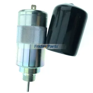 12V Fuel Shut Off Solenoid SBA185206083 for Shibaura Engine ISM N844 New Holland Tractor TC18 TC21 TC23 TC24D TC25 TC29 TC30 TC33 TC34 TC35 TC40 TC45 — 3