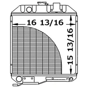 Radiator for New Holland® || Replaces OEM # SBA310100630