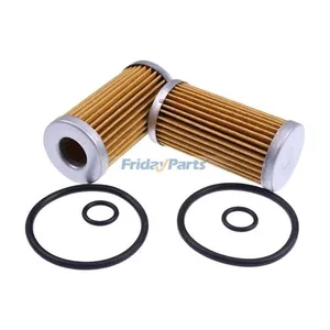 2 Pieces Fuel Filter With O-Ring 87300040 87300039 SBA360720130 for Ford New Holland Tractor 1000 1210 1300 1530 1600 1700 T2210 TC21 TC25 TC33 TZ18DA — 4