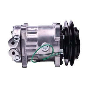 SD7H15 A/C Compressor 7120-8019 for Mitsubishi Fuso Kobelco Kato Komatsu — 4
