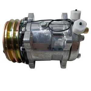 12V 2PK 132mm SD508 A/C Compressor 9285 5424 for Peterbilt Kenworth Western Star Mack — 4
