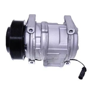 10PA15C?A/C Compressor AL155836 for John Deere Tractor 6110 6120 6200 6210 6300 6310 7320 7420 7505 7520 — 4