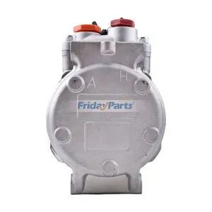 12V 8PK A/C Compressor RE52507 SE503055 for John Deere Engine 3029 4045 6068 Tractor Tractor 5085 5095 6110 8110 9100 Loader 640 648 444J 624G — 8