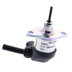 Shutdown Stop Solenoid Valve 1G772-60014 fits Kubota Engine V3300 V3600 V3307 — 3