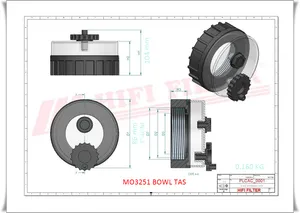 SN55437 SU AYIRICI YAKIT FİLTRESİ MO3251 HİFİ — 3